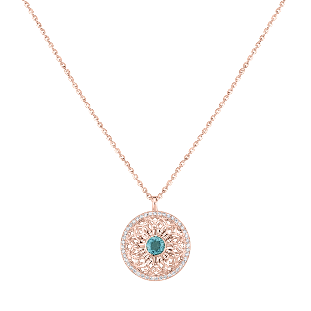 Heart of Star, Náhrdelník s apatitem a diamanty